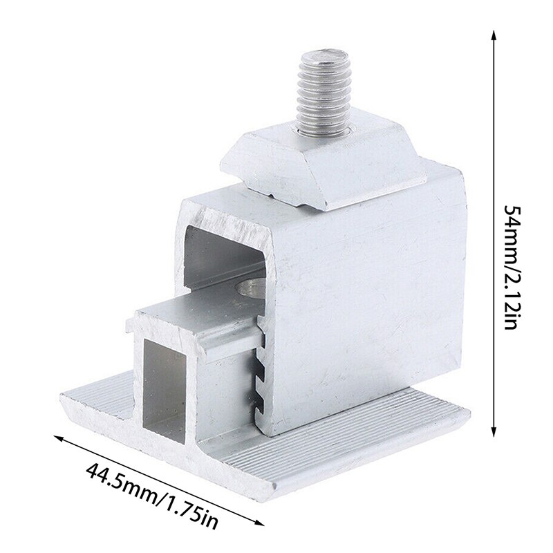 35-50mm morsetti di montaggio per pannelli solari supporti fotovoltaici solari a media pressione supporto per staffa accessori per sistemi solari regolabili 1/3/5pz
