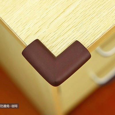 Kinderen Veiligheid Corner Edge Guard Soft Tafel Bureau Bescherming Tafel Beschermende Baby Gewatteerde Hoek Protector CE2070/O: coffee