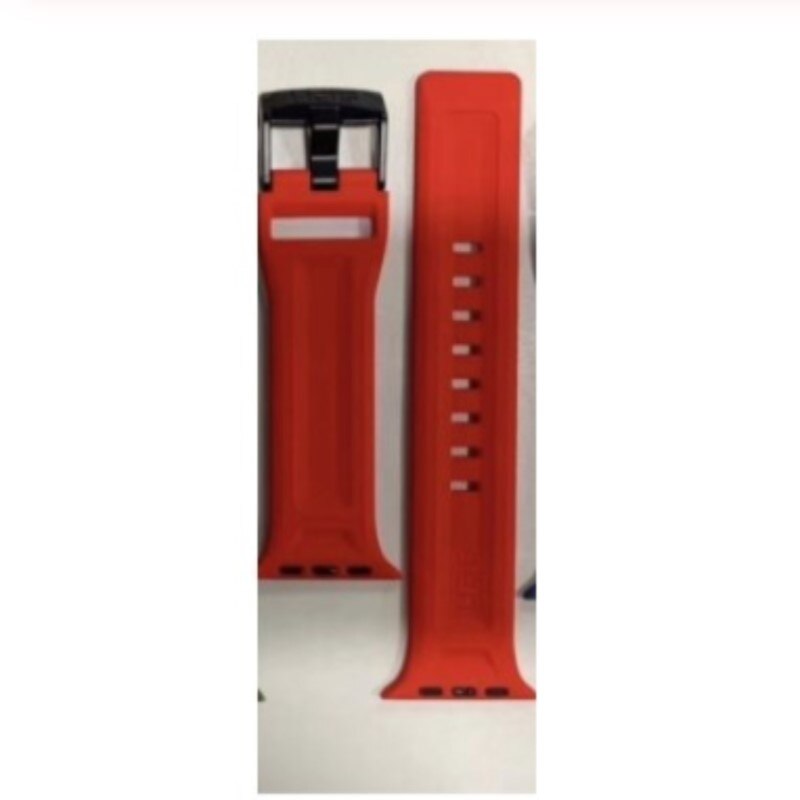 Bracelet en Silicone pour Iwatch4 5 / Iwatch2 3 44 / 42mm bracelet montre intelligente accessoires de bracelet de remplacement: Red 44 42mm