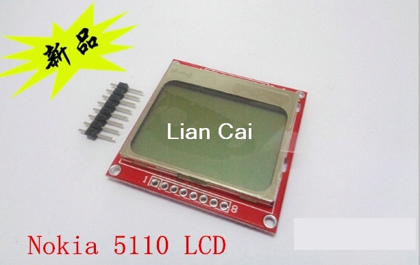 Smart Electronics LCD Module Display Monitor White backlight adapter PCB 84*48 84x84 Nokia 5110 Screen for Arduino