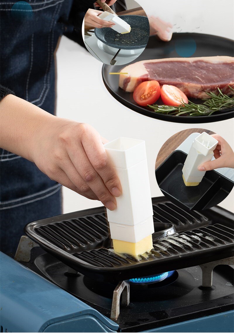 Butter Stick Butter Stick Corncob Plastic Vertical Rotary Butter Applicator Storage Box Pancake Waffle Toast Kitchen Baking Tool
