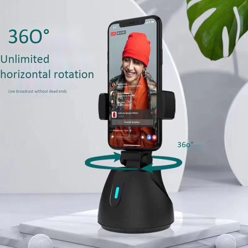 Smart Follower Gimbal 360-degree Mobile Phone Stabilizer with Face Recognition Tracking Including battery
