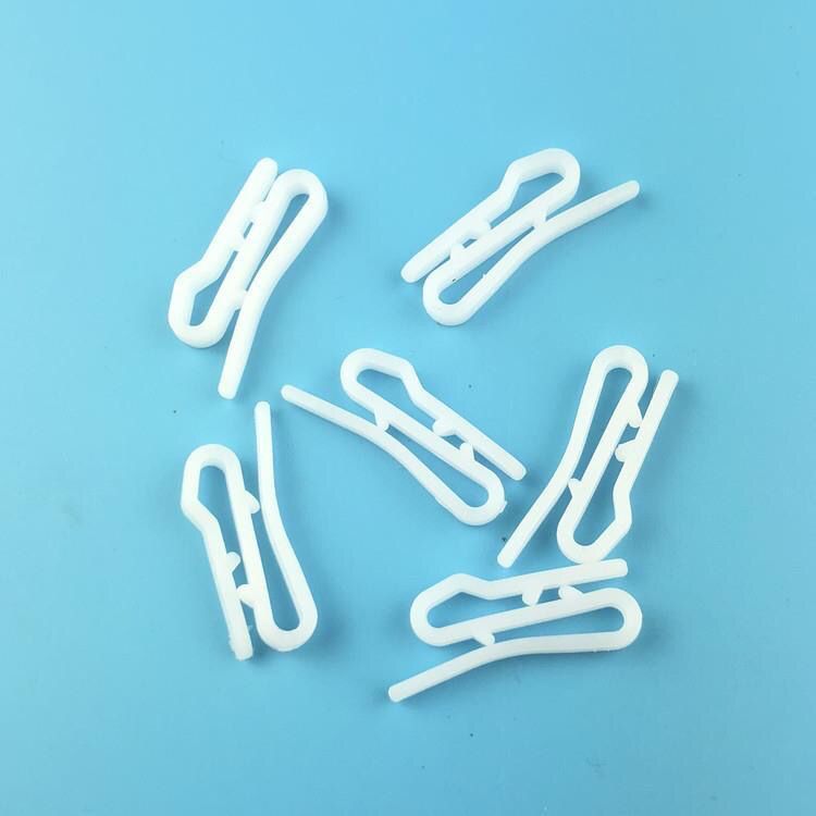 30/50 Pieces Plastic Clip S Hooks For Curtain Hooks: Red