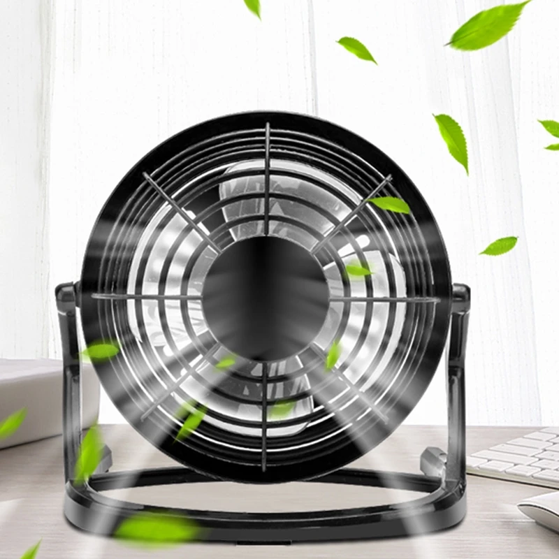Summer Portable Desktop USB Fan DC 5V Mini Cooler Fans 180 Degree Rotatable Fan For Computer PC Laptop Notebook