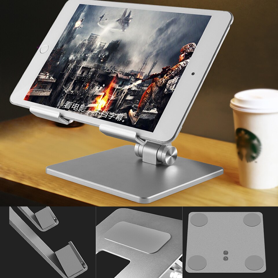 Tablet Stand Desktop Verstelbare Standaard Opvouwbare Houder Dock Cradle Voor Ipad Pro 12.9 11 10.2 Air Mini Samsung Xiaomi huawei