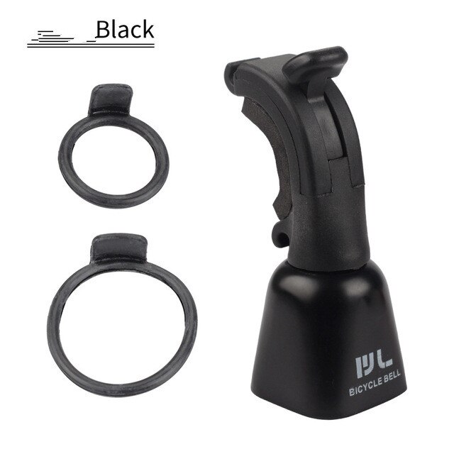 FIETS IN fietsbel mountainbike racefiets luid mini swing alarm fiets koe hoofd bel fietsaccessoires: black