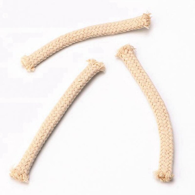 100Pcs Cotton Wick Burner for Lamp Torch Oil Wine Bottle Coffee Pot Siphon Pot Wicks Burner