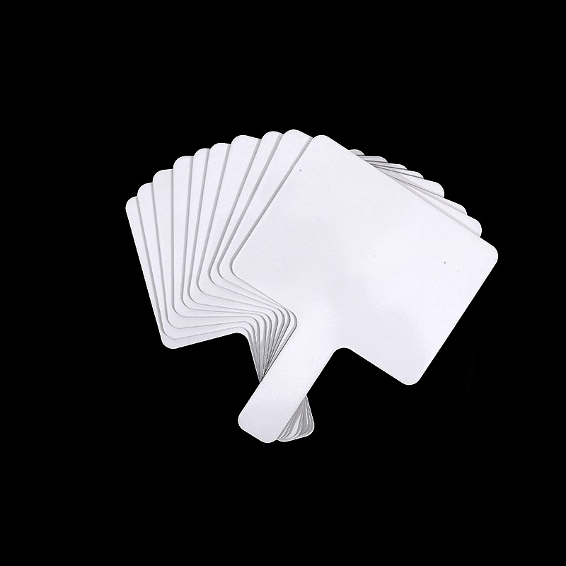 10-100 Stuks Droog Wissen Antwoord Peddels Handheld Dubbelzijdige Peddels Mini White Boards Kleine White Board Droog Wissen borden Veiling: 72*36 inch / Optie 1