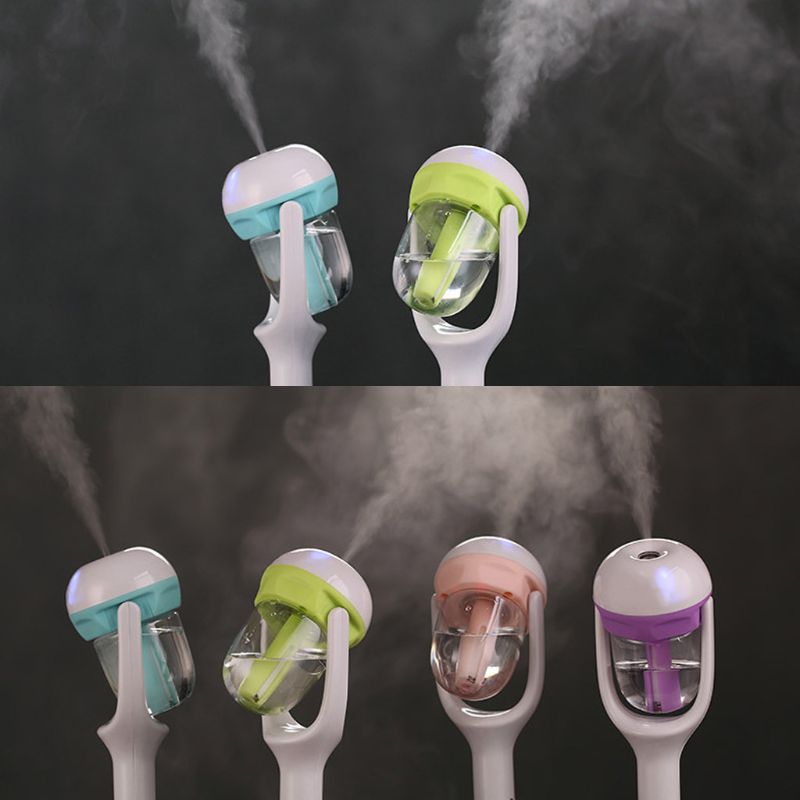 Mini Car Humidifier Air Purifier Filter Home Allergies Smoke Dust Deodorization Mold Pollen Air Cleaner for Bedroom