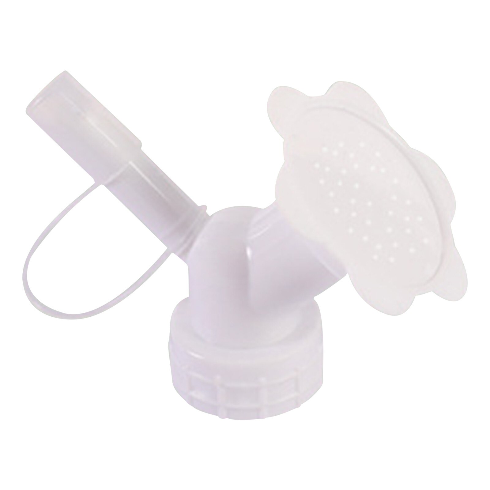 2 In 1 Garden Sprinkler Nozzle For Watering Can Plastic Sprinkler Irrigation Shower Head Indoor Waterers Garden Tool: White