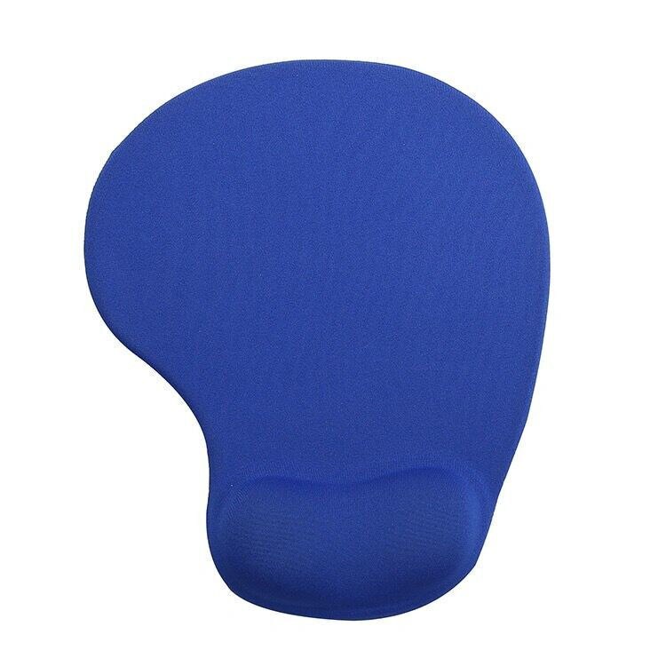 Muismat Met Polssteun Effen Kleur Polsband Muis Mat Toetsenbord Computer Pc Laptop Kantoorbenodigdheden Bureau Accessoires: navy blue