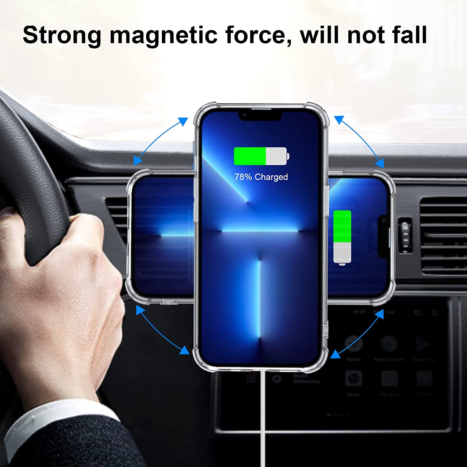 Magnetische Metalen Plaat Sticker Ringen Voor Magsafe Draadloze Oplader Magneet Auto Mobiele Telefoon Houder Ijzeren Plaat Voor Iphone 13 12 11