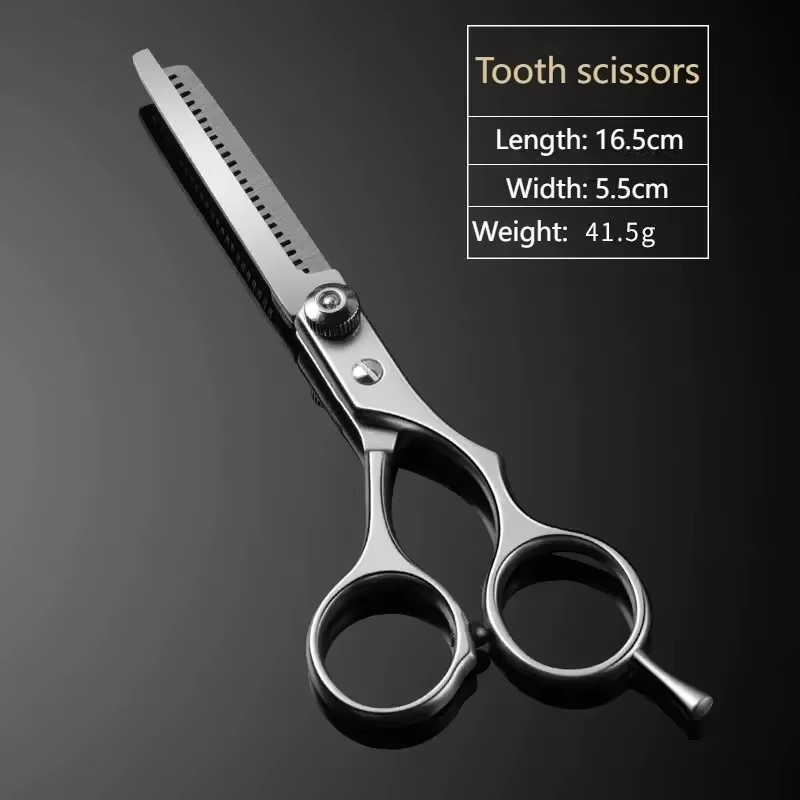 Kappersschaar 6 inch kappersschaar knip- en uitdunschaar salonset: Groente