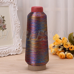 Gold Silber Farbe Linie Computer Kreuz-stich Garn Gewebt Stickerei Linie Stickerei Gewinde linie textil metallisch: 20