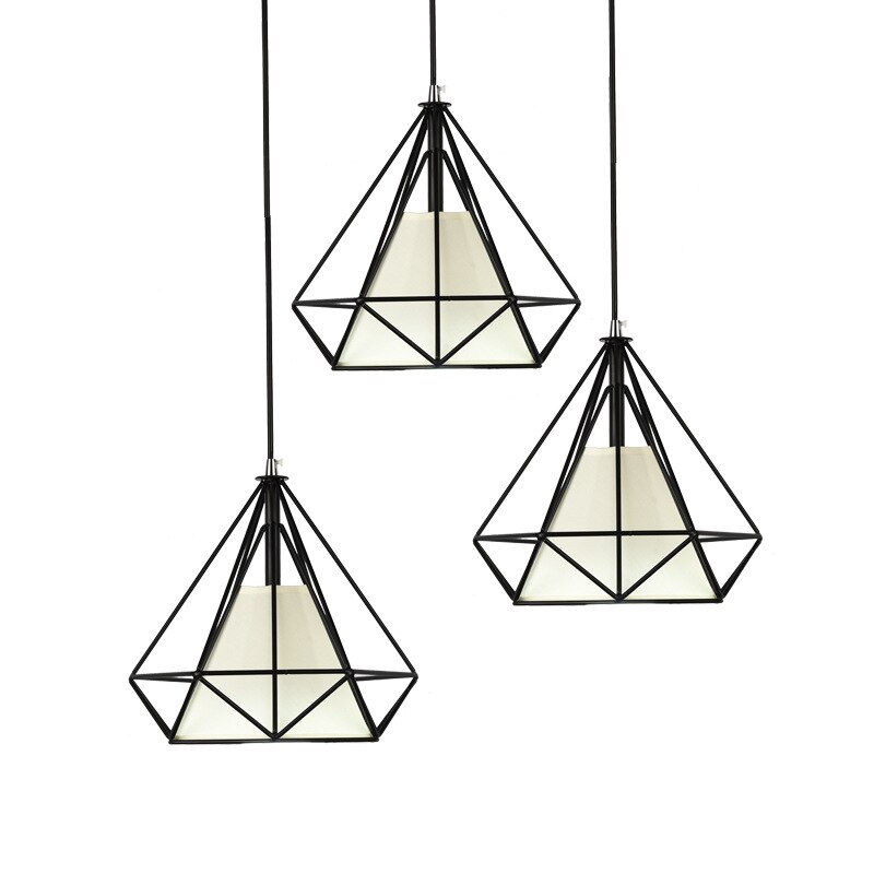 Nordic 3 Heads Lange Bar Verlichting Kroonluchter Restaurant Eetkamer Verlichting Kapper Winkel Tafel Opknoping Lamp E27 Dropli