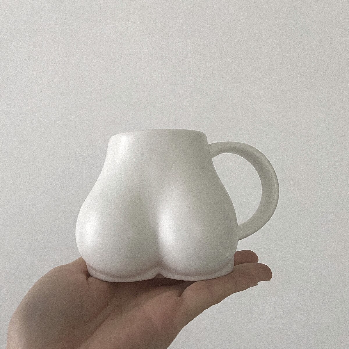 Kropsform kaffekrus sjov kvinde krop røv numseform kaffe mælkekop nordisk spisebord dekoration tilbehør keramik kopper