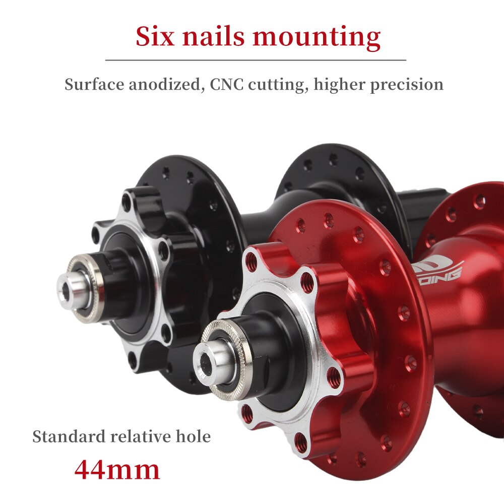Nulstelling Bike Hubs 350 4 Lager Disc Kaart Brake Mtb Mountainbike Hub Lager Voor/Achter Fiets Hubs 28 32 Gaten 8/9/10/11 Snelheid