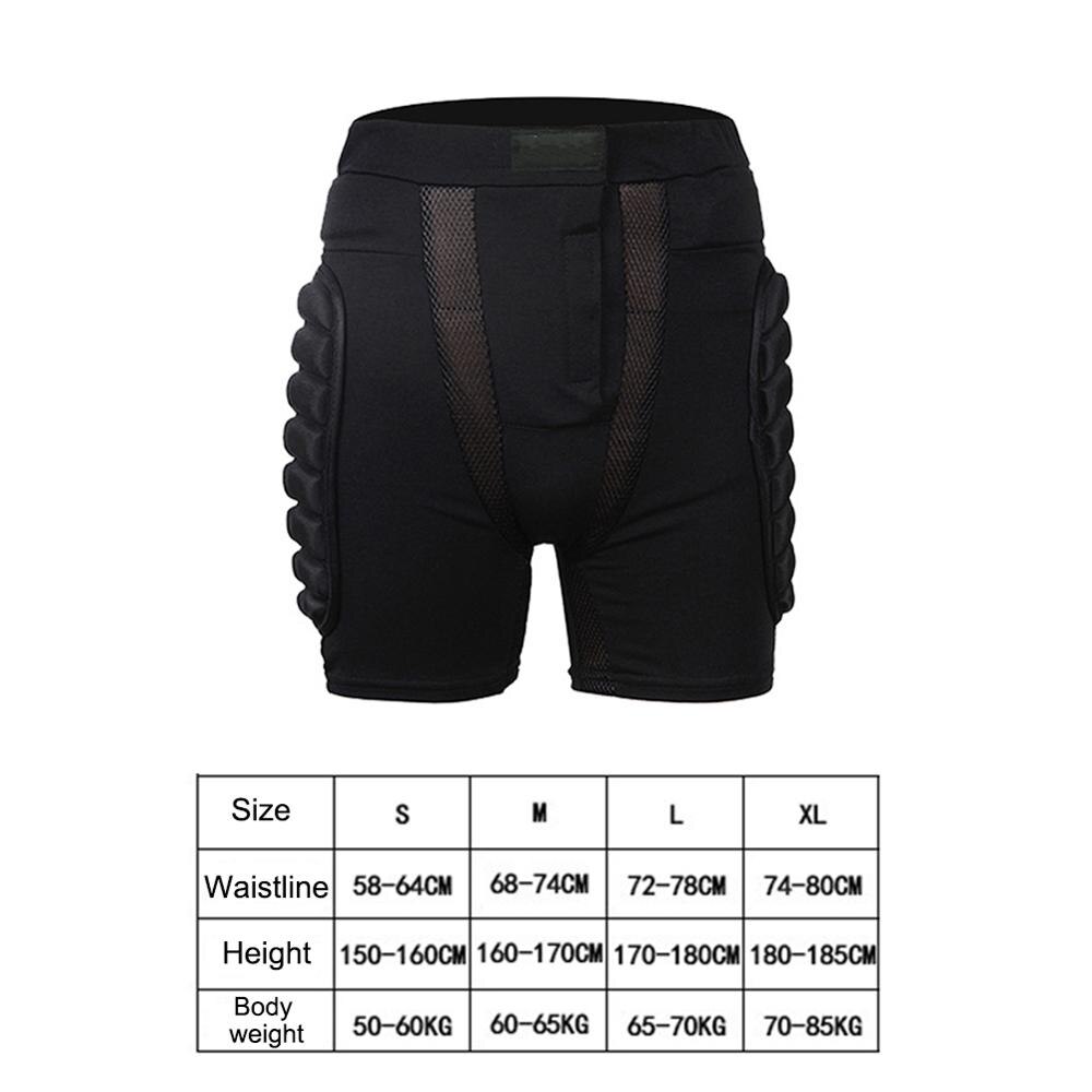 S-3XL Outdoor Sport Ski Skate Snowboard Bescherming Skiën Protector Schaatsen Beschermende Hip Padded Shorts