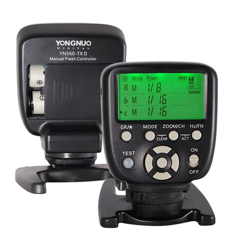 Yongnuo YN560-TX II senza fili veloce grilletto per canone Nikon YN560 III IV YN660 YN968N YN860Li Speedlite RF603 RF605