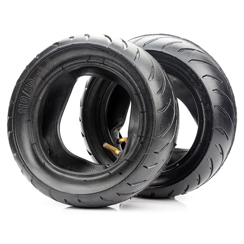 1 juego de neumáticos aptos para 47CC 49cc Mini moto de cross Scooter motocicleta e-bike llanta para motocicleta neumáticos interiores exteriores 90/65-6,5 110/50-6,5
