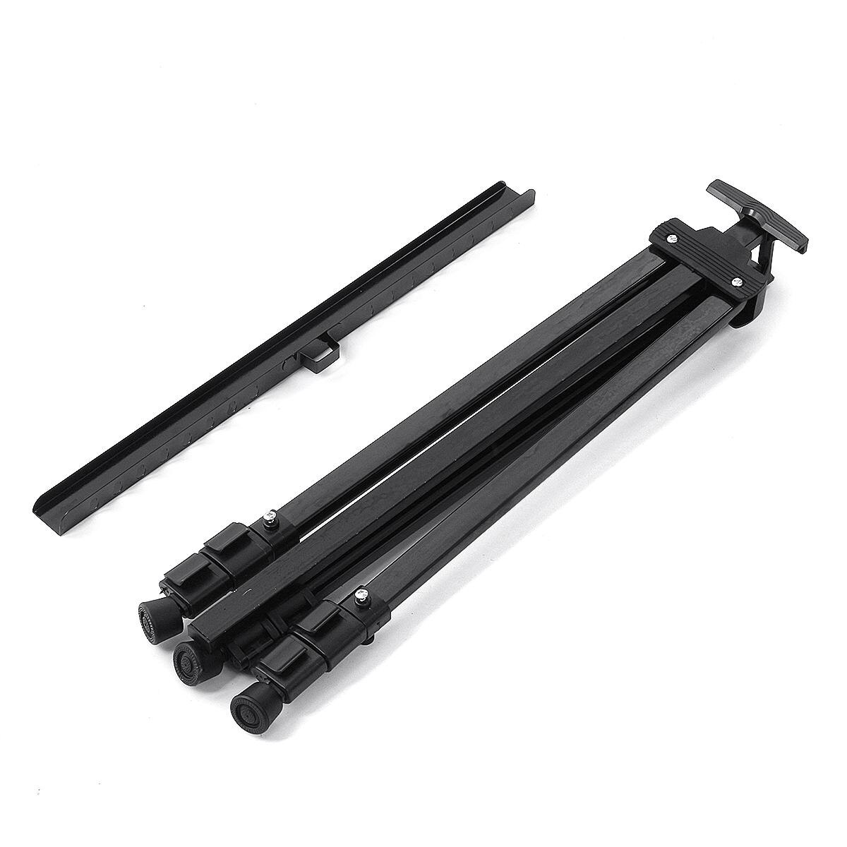 Folding Iron Easel Stand Tripod Adjustable Height Lightweight Sturdy Painting Display Portable Sketching Rack with Carrying Bag