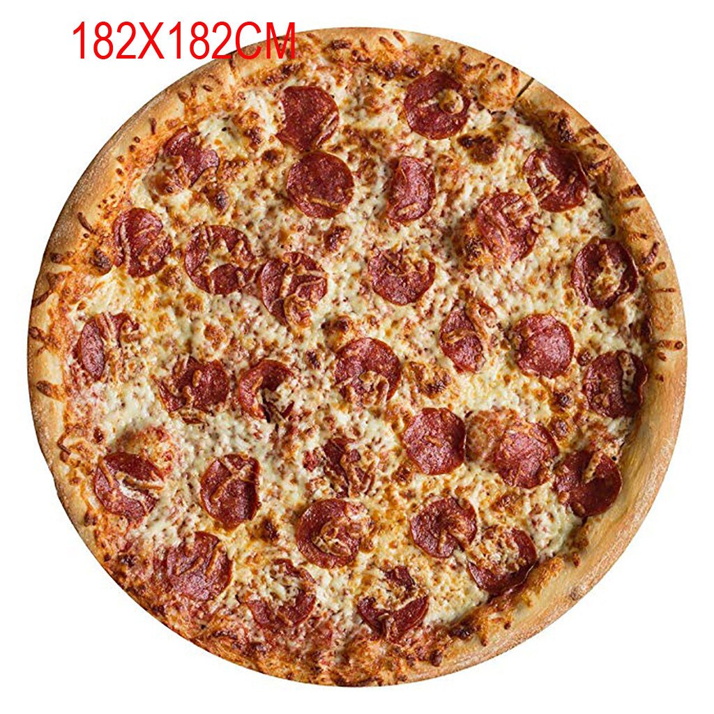#20 Comfort Food Pizza Wrap Deken Perfect Ronde Hamburger Gooi Kerstcadeau Badkamer Tapijt Tortilla Gooien Thuis Textiel: A