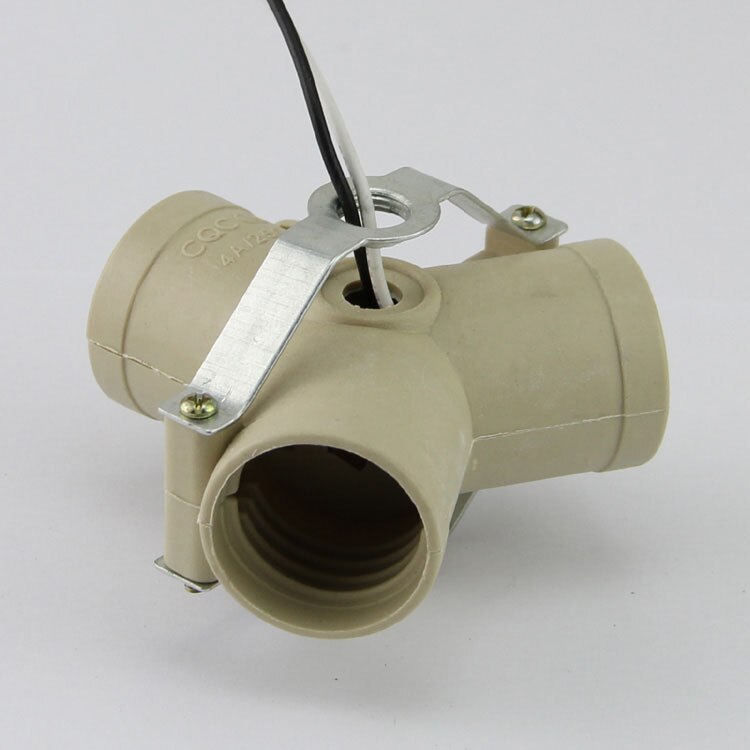 3 x E27 screw lamp holder, lamp holder 3 prong chandelier lamp DIY Lighting Accessories