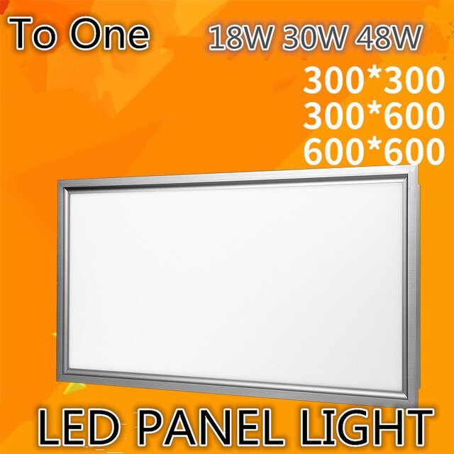 Ac90-260v vierkante led-paneellampen 12w 18w led-verlichting, opbouw plafondlamp met cree led, energiebesparend