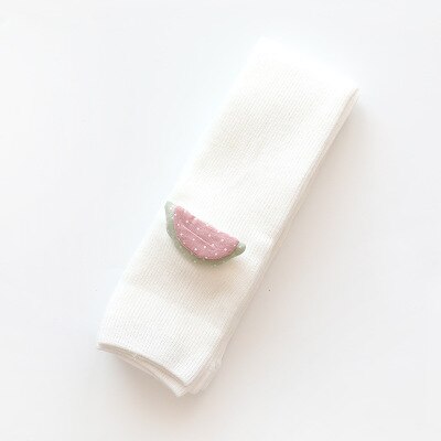 Adorável menina meia-calça anjo asas bebê cor sólida meias arco-nó fruta respirável malha algodão meias: G