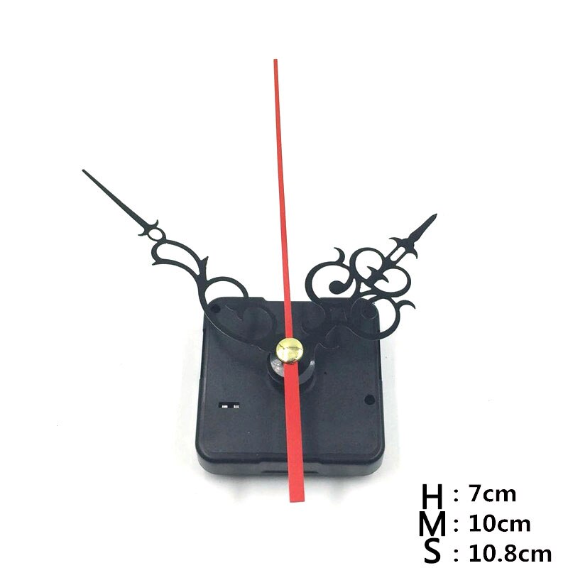 Quartz Clock Repair Movement +Hands For DIY Silent Large Wall Clock Repair Clock Mechanism Parts 1 Set: F
