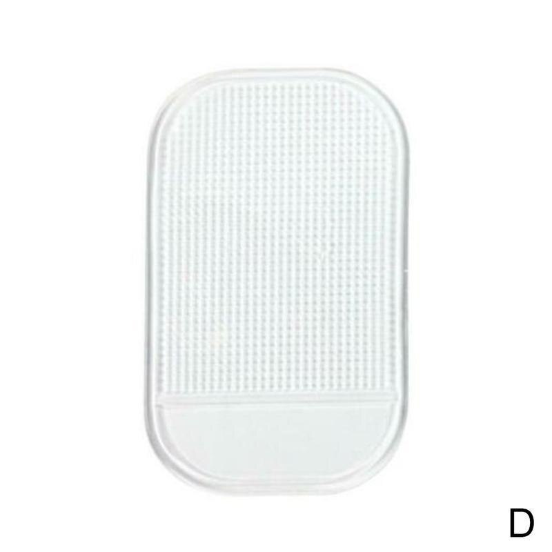 Car Non-slip Silicone Sticky Gel Pad Round Mat Holder Waterproof Phone Silicone Silicone Dashboard Magic Anti-skid P5U2