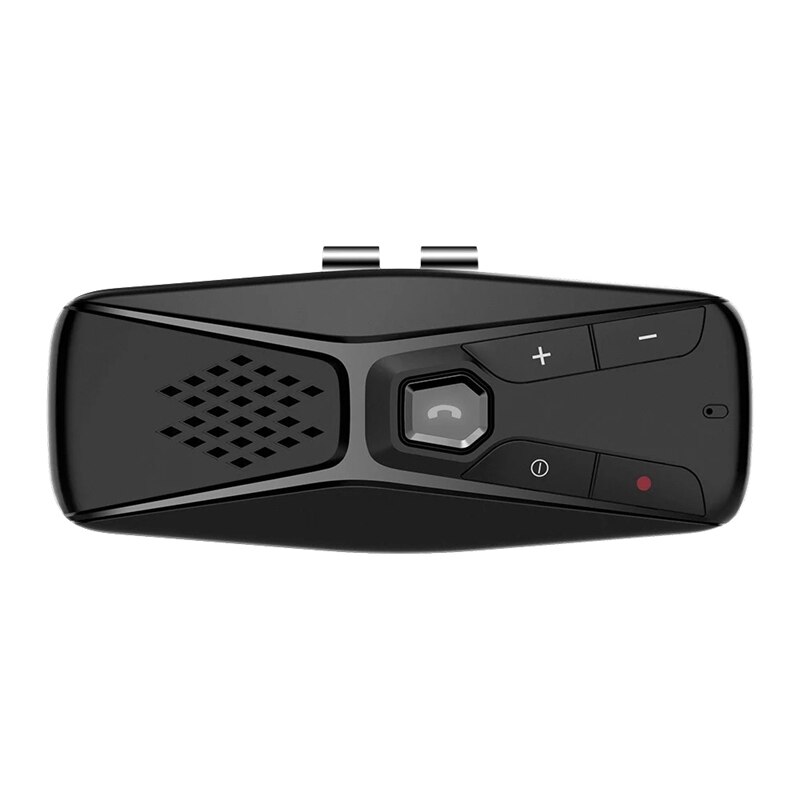 T823 Bt In-Car Speakerphone Handsfree Carkit Muziekspeler Ruisonderdrukking Ondersteunt Stem Assistent