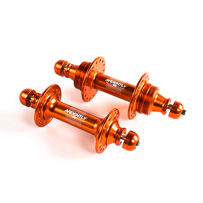 Ardently Bike Hub 20 24 Holes Fixed Gear Track Bicycle Hubs Single Speed Aluminum Alloy Front And Rear Bearing Hub Cycling Part