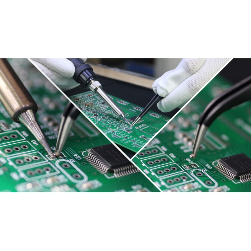 45W Soldering Station SMD Adjustable Temperature Control Antistatic Soldering Iron Station 110V/220V