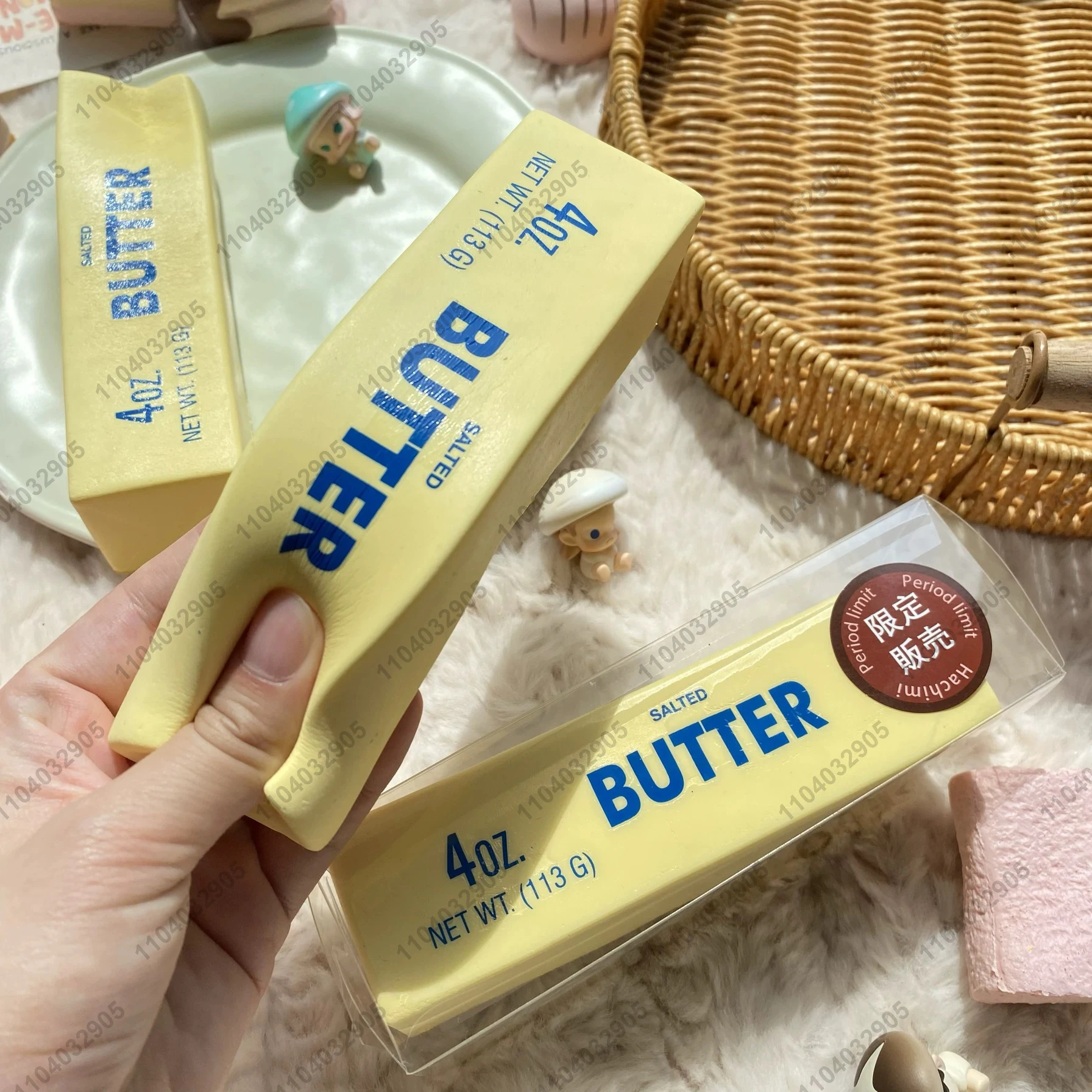 Butter Stick Squishy Spielzeug Langsam Steigendes Squeeze Spielzeug Butter Bar Ziegel Squishy Zappeln Spielzeug Anti Stress Release Hand Entspannen Spielzeug