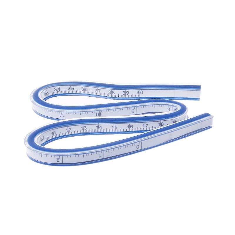 Flexible Curve Ruler Drafting Drawing Tool Plastic Vinyl 30cm 40cm 50cm 60cm: 40