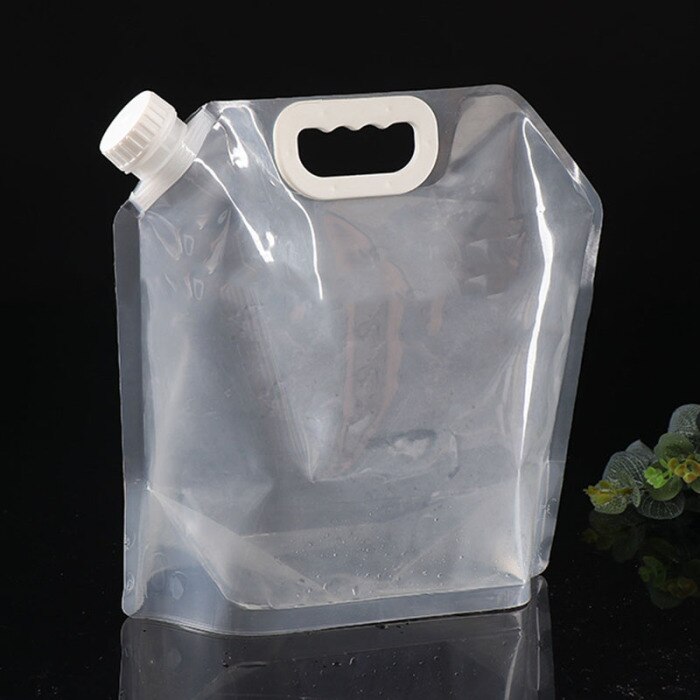 Water Bag Container Survival Draagbare 1Pc Camping Apparatuur Koken Drinken Sport Wandelen Accessoires Opvouwbare Waterzak