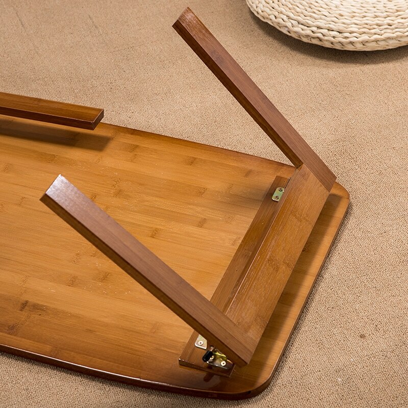 80X49X35 Bamboe Slaapkamer Kleine Tafel Grond Vouwen Eenvoudige Bureau Erker Thee Seat Slaapzaal Schrijven board Optioneel Grootte