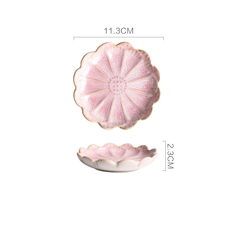 kitchen ceramic plate seasoning dish seasoning mustard wheat grass bowl seasoning dish small vinegar seasoning board snack dish: f