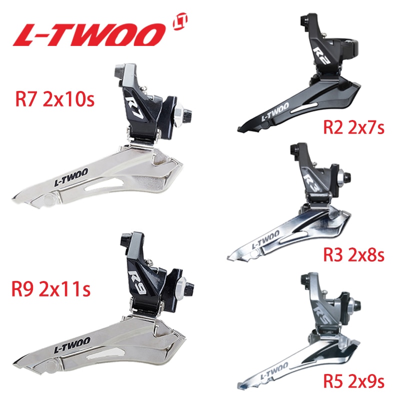 LTWOO R9/R7/R5/R3/R2 7V 8V 9V 10V 11V Front Derailleurs for Road Bike 2x10s 2x11s Derailleurs Compatible with Shimano Bike Parts