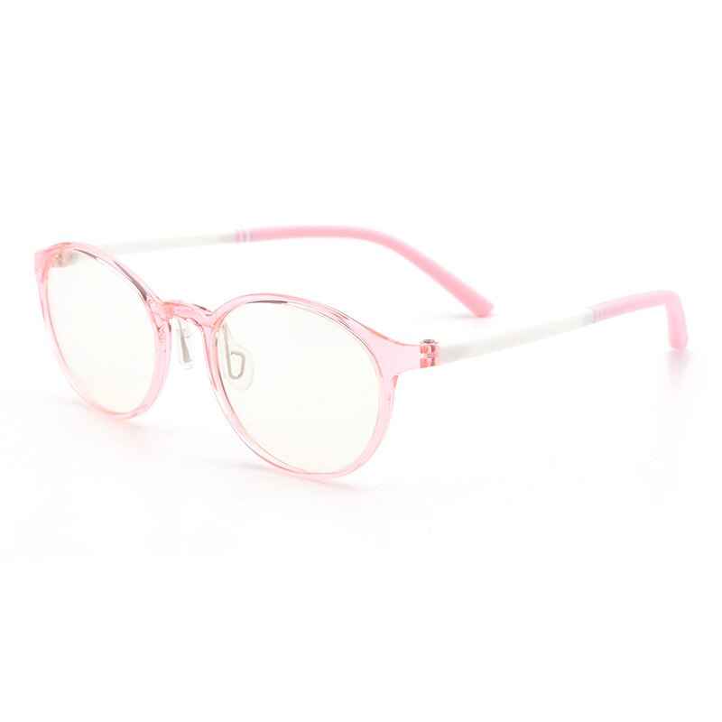 Ahora anti-blå lys børnebriller til børn blød ramme gennemsigtig dreng pige eyeglasse beskyttelsesbriller almindelige silikone briller