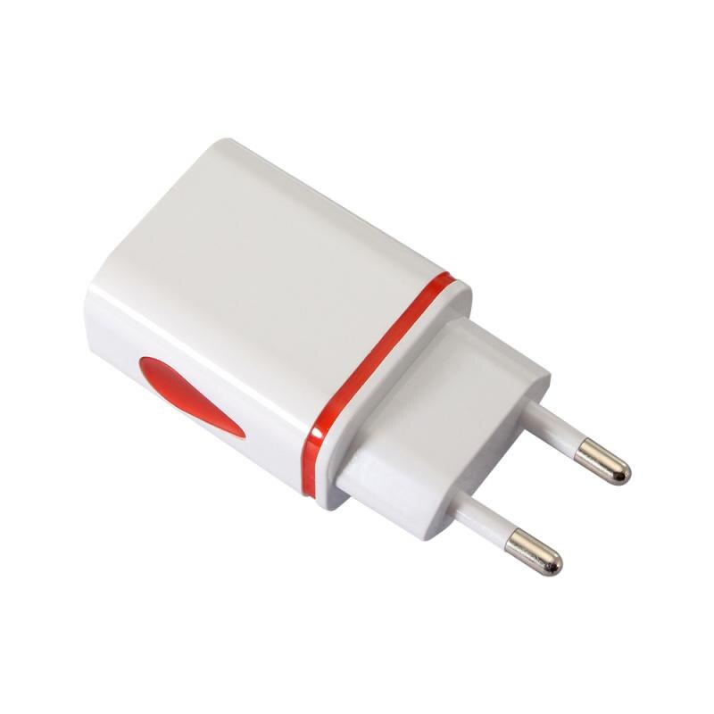 UNS EU USB Schnelle Schnell Ladegeräte Wand Travel Power Adapter Ladegerät Für Xiaomi Iphone Huawei Zubehör Für Handy TXTB1: Red EU