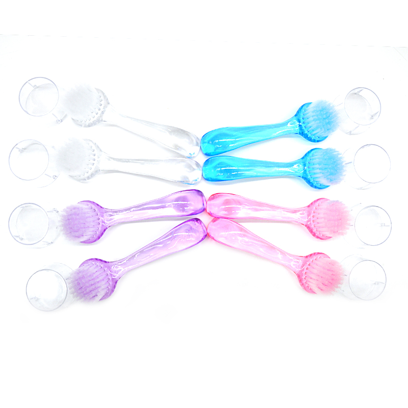 Top Cleaning Nail Brush Nail Art Plastic Soft Remove Dust Finger Care UV Gel Manicure Pedicure Tool Makeup Brushes Scrubbing