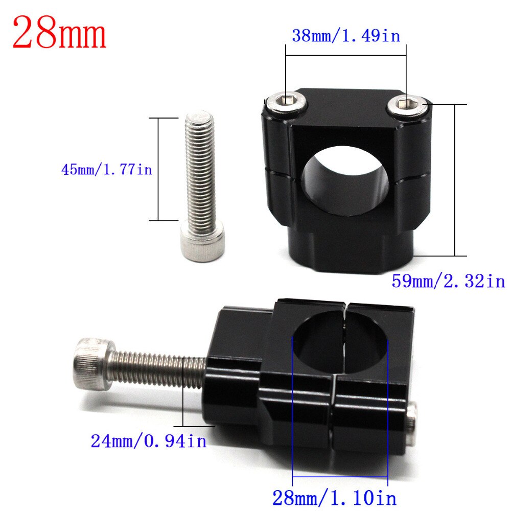 For Benelli TNT 125 135 Cnc Motorcycle Handlebar Fat Bar Mount Clamp Riser Adaptor 22 28 Mm Motorcycle Accessories