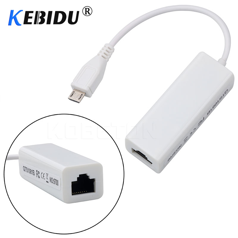 Kebidu USB Naar RJ45 Mini USB 2.0 Ethernet Adapter 10/100Mbps Ethernet Lan Netwerkkaart Adapter Voor PC windows 10/8/7/XP