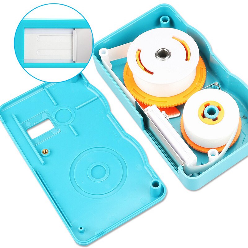 Optical Fiber Connector Cleaner with Replace core LC/SC/FC/ST Connector Universal Cleaning 500 Times Cassette Cleaning Box