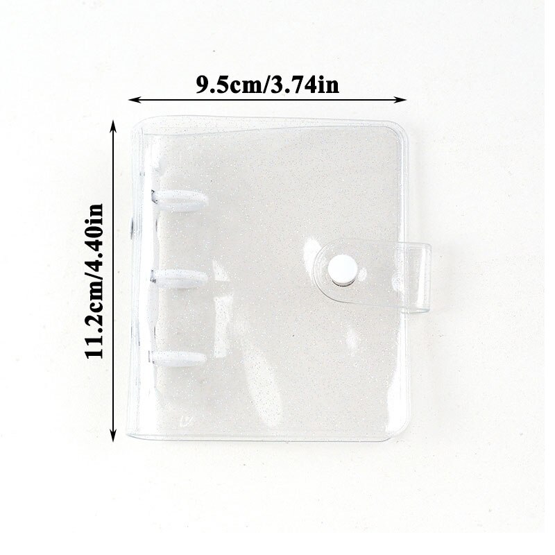 3Inch Kawaii Foto Organizer Binder Cover Fotoalbum Cover Notebook Cover Bindmiddel School Briefpapier Losbladige Shell Mini pocket