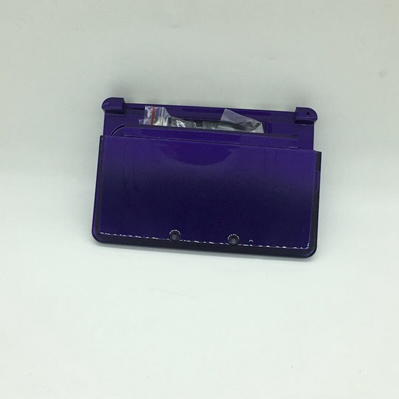 Carcasa completa para consola Nintendo 3DS, carcasa de cristal de goma pequeña para consola 3ds