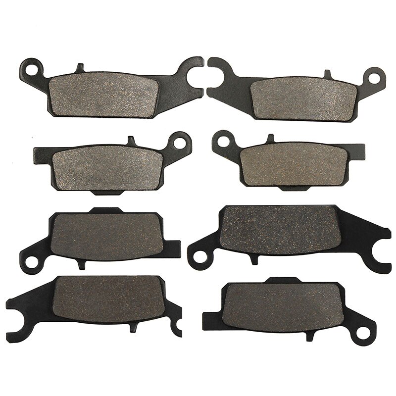 Pastillas de freno delanteras y traseras para motocicleta, Road Passion para YAMAHA Kodiak700, Kodiak 700, YFM550, YFM 550, YFM700, YFM 700, GRIZZLY: Front and Rear