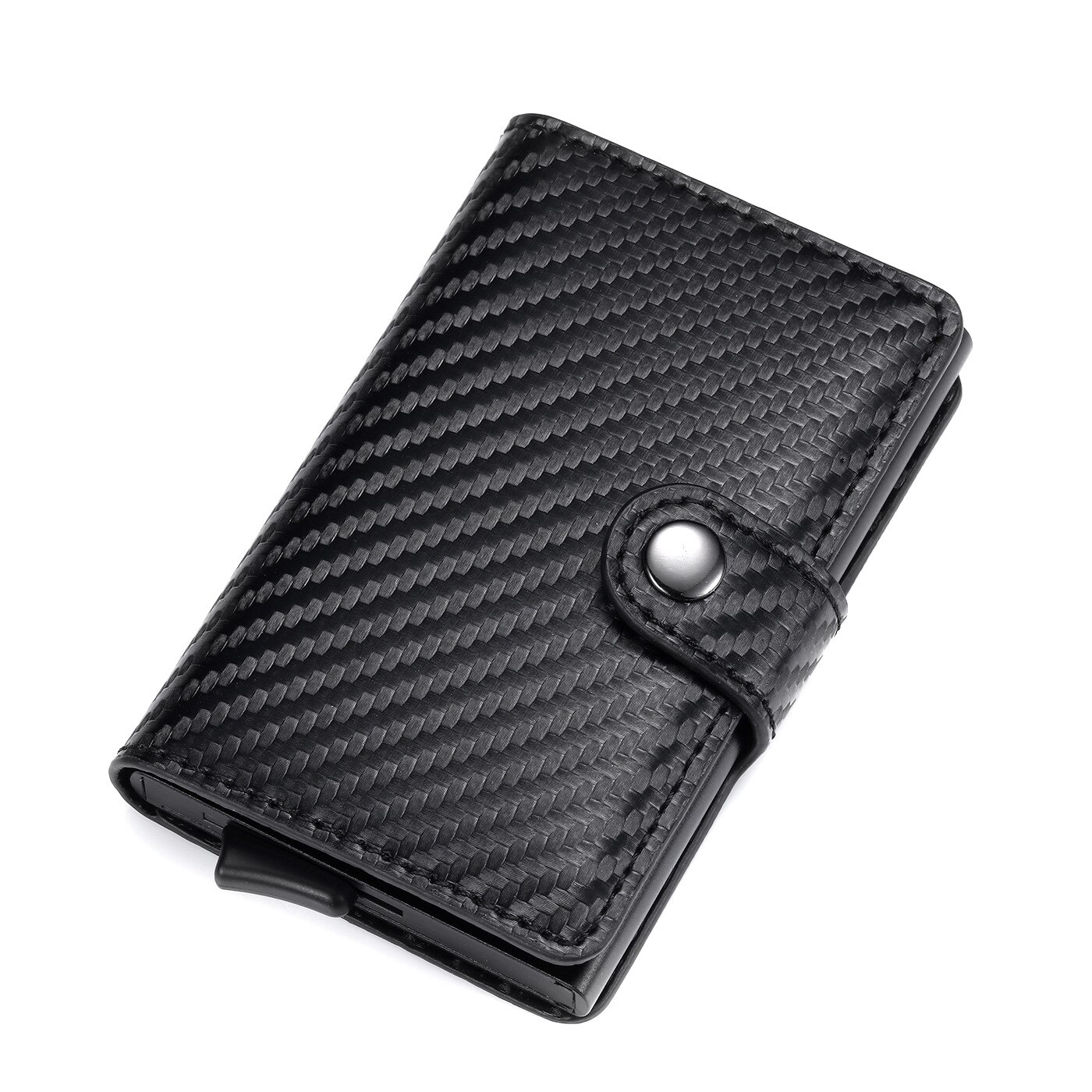 RFID Anti-theft Swipe Credit Card Holder Men's Business Accessories Card Protective Sleeve Wallet Metal Bank Credit Card Bag